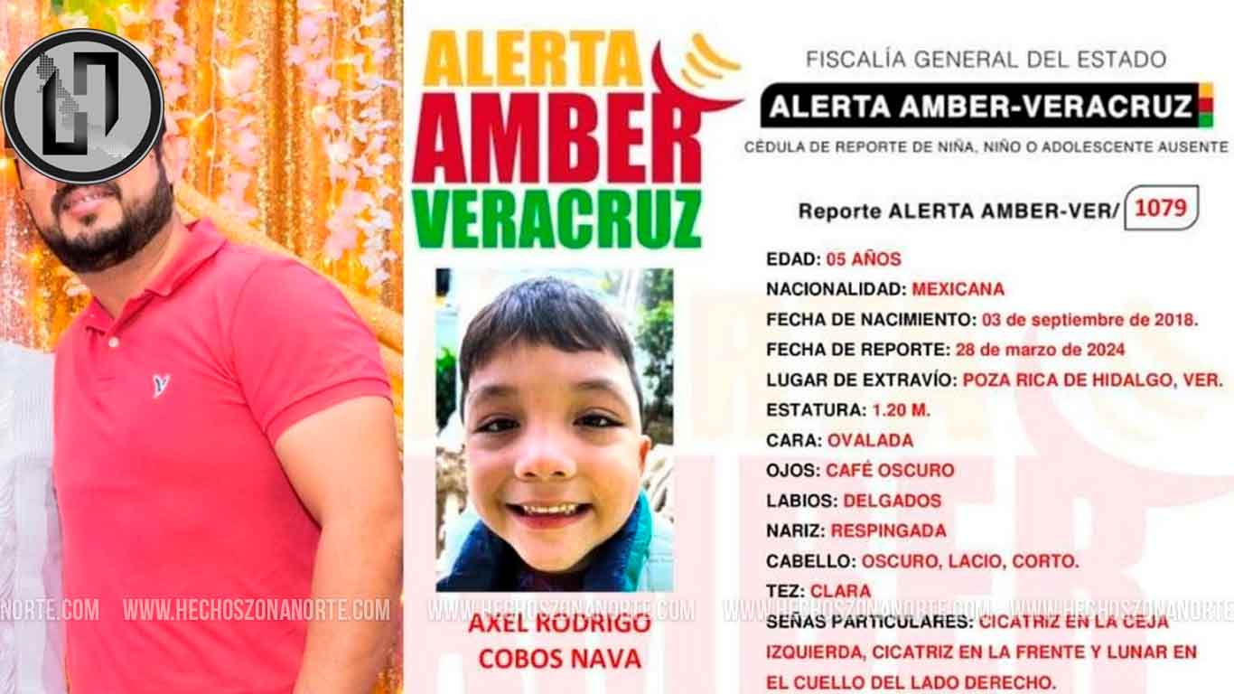 Fiscal A Emite Alerta Amber Por Desaparici N De Ni O Axel Buscan A