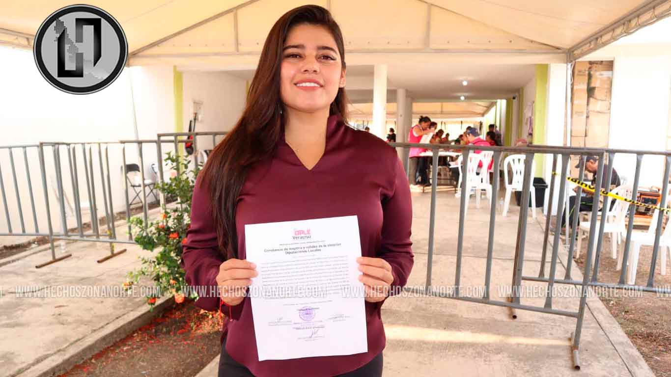 Adanely Rodríguez recibe Constancia de Mayoría como Diputada Electa del V Distrito
